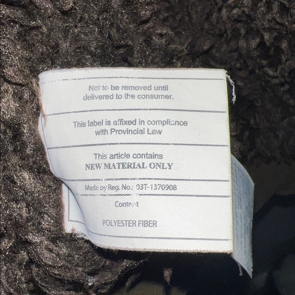 HCO Cabrillo Faux Fur Hoodie Jacket Mens Heavy Fall Winter Coat Y2K Medium - Picture 9 of 11